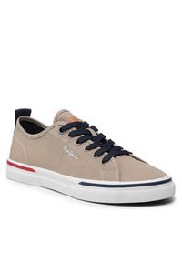 Pepe Jeans Tenisówki Kenton Smart 22 PMS30811 Beżowy. Kolor: beżowy. Materiał: materiał #4