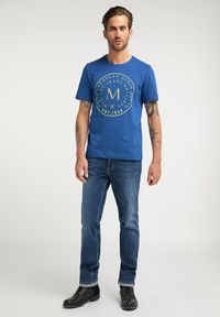 Mustang - T-SHIRT MĘSKI MUSTANG Alex C Print LIMOGES 1009020 5235. Wzór: nadruk #3