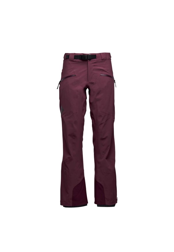 Spodnie narciarskie dla kobiet Black Diamond Recon Stretch. Kolor: fioletowy. Sezon: zima. Sport: narciarstwo
