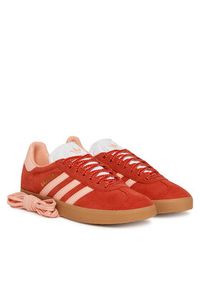 Adidas - adidas Sneakersy Gazelle JH7217 Czerwony. Kolor: czerwony. Materiał: skóra, zamsz. Model: Adidas Gazelle #4