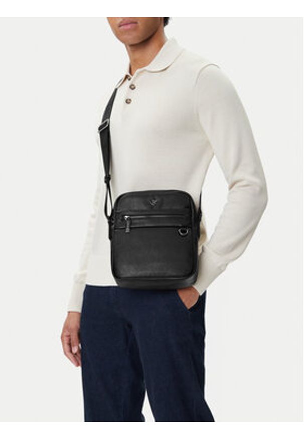 Beverly Hills Polo Club Torebka C-BHPC-L-018-08 Czarny. Kolor: czarny. Materiał: materiał, syntetyk