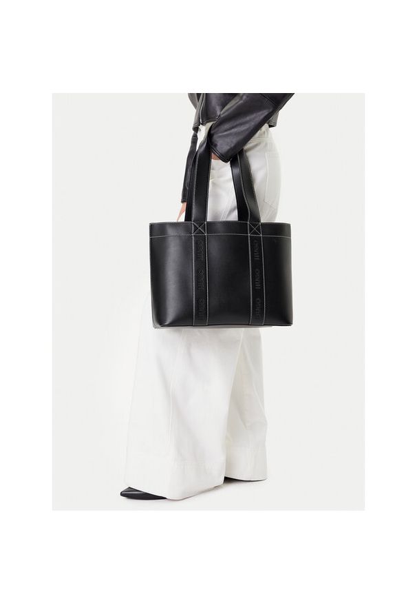 Hugo - Torebka HUGO. Kolor: czarny