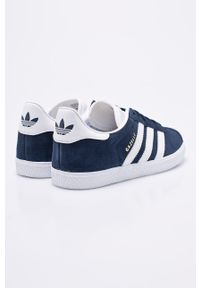 adidas Originals - Buty dziecięce Gazelle. Nosek buta: okrągły. Zapięcie: sznurówki. Kolor: niebieski. Materiał: syntetyk, materiał, skóra, guma. Szerokość cholewki: normalna. Model: Adidas Gazelle #2