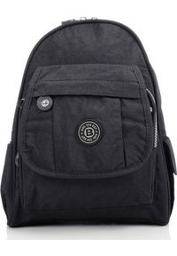 BAG STREET - Bag Street Plecak damski czarny Bag Street 2229-BL. Kolor: czarny. Styl: street #1