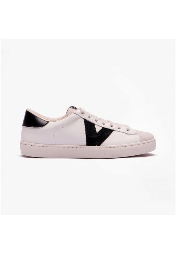 VICTORIA - Buty sneakersy Victoria Berlin czarne. Kolor: biały