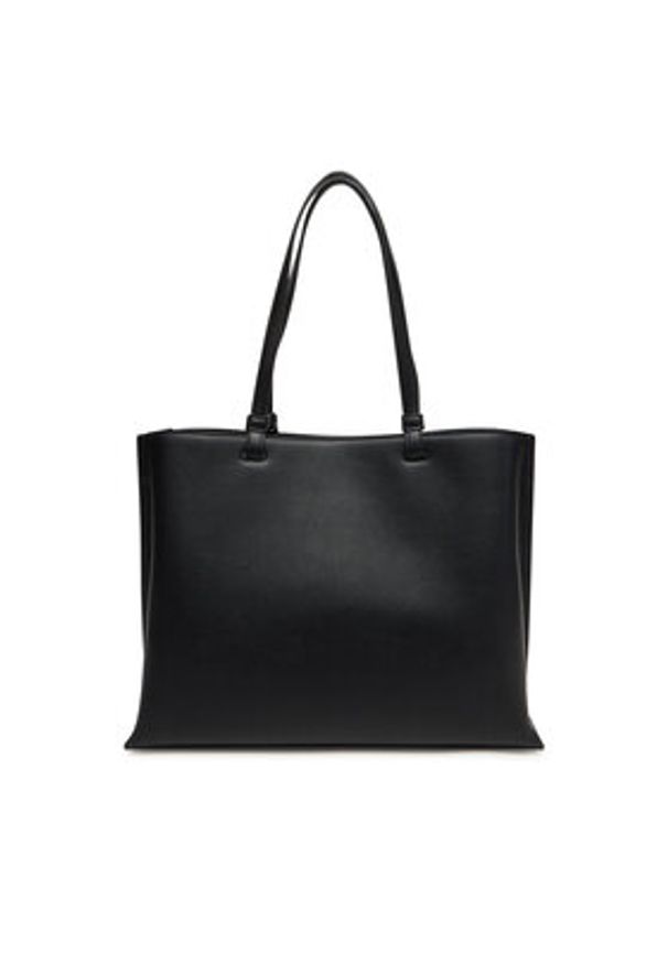 DKNY Torebka Alya R44A1I52 Czarny. Kolor: czarny. Materiał: skórzane