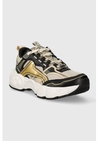 Buffalo sneakersy Cld Run kolor beżowy 1636029. Zapięcie: sznurówki. Kolor: beżowy. Materiał: guma. Obcas: na platformie. Sport: bieganie #4