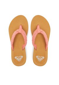 Roxy Japonki ARJL101166 Koralowy. Kolor: pomarańczowy. Materiał: materiał #1