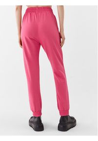 Pinko Spodnie dresowe Carico 100371 A162 Różowy Relaxed Fit. Kolor: różowy. Materiał: bawełna