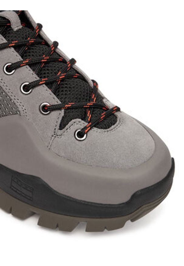 Tommy Jeans Trekkingi Tjm Hybrid Boot EM0EM01633 Szary. Kolor: szary. Materiał: skóra, zamsz. Sport: turystyka piesza