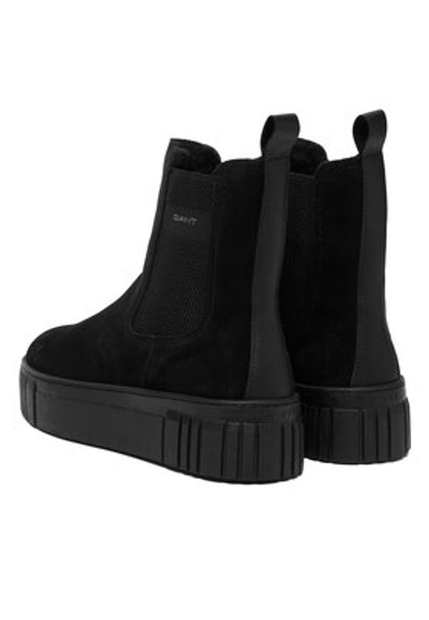 GANT - Gant Sztyblety 31553098 Czarny. Kolor: czarny. Materiał: zamsz, skóra