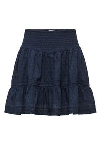 only - ONLY Spódnica mini Katti 15376205 Granatowy Regular Fit. Kolor: niebieski. Materiał: bawełna #2