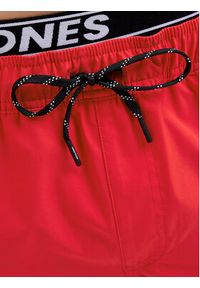 Jack & Jones - Jack&Jones Szorty kąpielowe Maui 12272949 Czerwony Regular Fit. Kolor: czerwony. Materiał: syntetyk #6