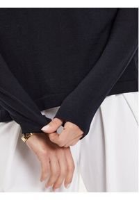 Max Mara Leisure Sweter Coimbra 2426366058 Granatowy Regular Fit. Kolor: niebieski. Materiał: bawełna