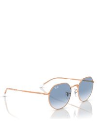 Ray-Ban Okulary przeciwsłoneczne Jack 0RB3565 92023F Złoty. Kolor: złoty