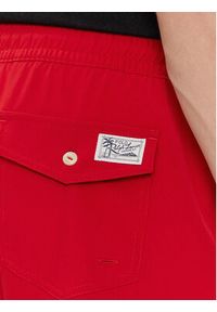 Polo Ralph Lauren Szorty kąpielowe 710910260016 Czerwony Slim Fit. Kolor: czerwony. Materiał: syntetyk #4
