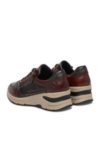 Rieker Sneakersy CEO-N9301-27 Brązowy ciemny. Kolor: brązowy. Materiał: skóra #4