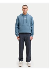 Jack & Jones Bluza Corp 12268422 Niebieski Regular Fit. Kolor: niebieski. Materiał: bawełna #7