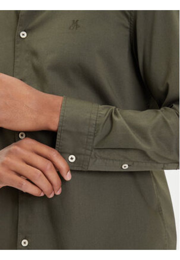 Marc O'Polo Koszula 528 7268 42342 Zielony Regular Fit. Typ kołnierza: polo. Kolor: zielony. Materiał: bawełna
