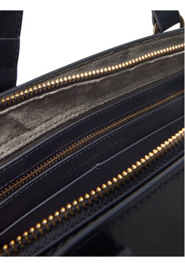 TOMMY HILFIGER - Tommy Hilfiger Torebka Joy Satchel AW0AW16814 Granatowy. Kolor: niebieski. Materiał: skórzane