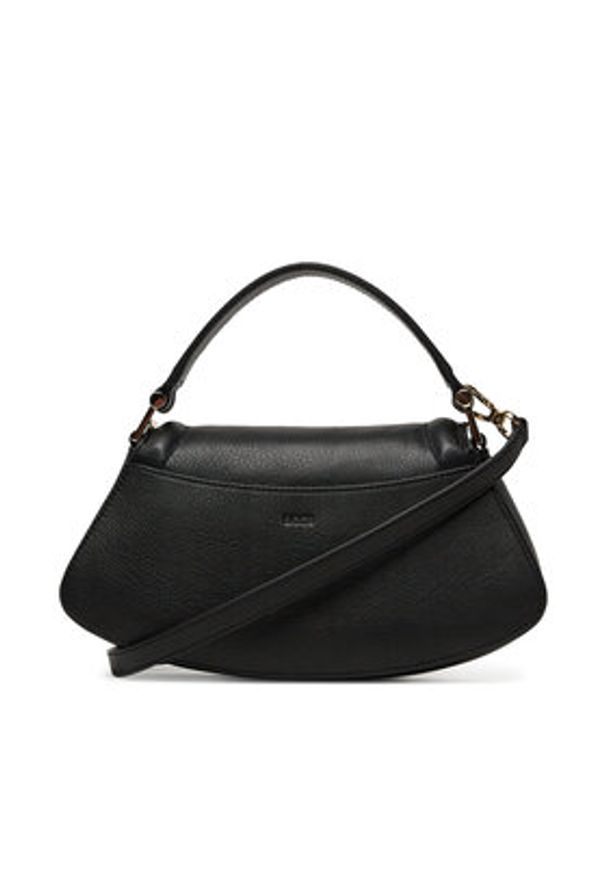 BOSS Torebka 50547738 Czarny. Kolor: czarny. Materiał: skórzane