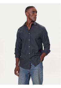 Guess Koszula M5BH26 W1961 Niebieski Regular Fit. Kolor: niebieski. Materiał: bawełna #1