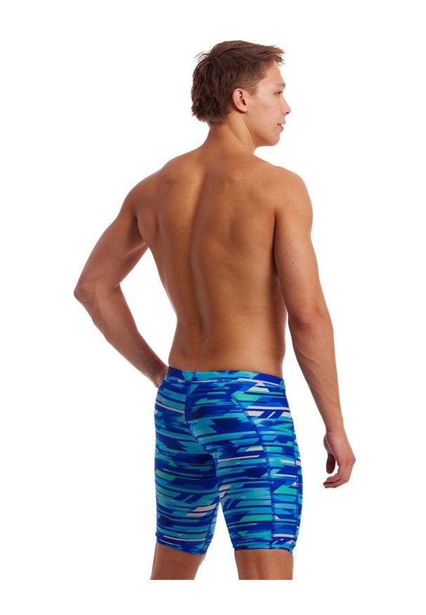 FUNKY TRUNKS - Spodenki do pływania Jammery Funky Trunks Pace Racer. Kolor: niebieski