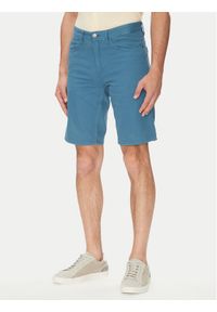 Blend Szorty jeansowe 20718128 Niebieski Regular Fit. Kolor: niebieski. Materiał: bawełna