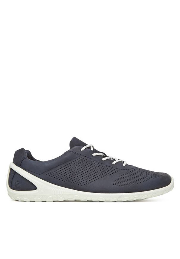 ecco - ECCO Sneakersy Biom Lite 80238402038 Granatowy. Kolor: niebieski. Materiał: nubuk, skóra