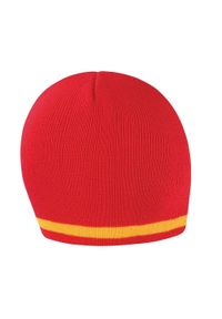 RESULT WINTER ESSENTIALS - Czapka Unisex Dla Dorosłych. Kolor: żółty, czerwony, wielokolorowy