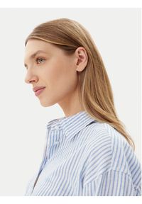 Pepe Jeans Koszula Dream PL305033 Niebieski Loose Fit. Kolor: niebieski. Materiał: bawełna