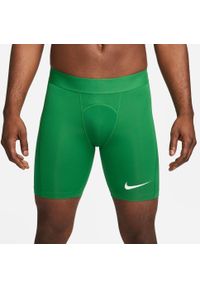 Spodnie treningowe męskie Nike Pro Drifit Strike. Kolor: biały, zielony, wielokolorowy. Długość: krótkie