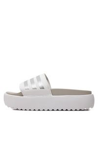 Adidas - adidas Klapki adilette Platform Slides IE9703 Biały. Kolor: biały. Materiał: syntetyk. Obcas: na platformie #4