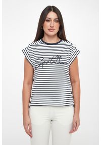 Sportalm - T-shirt damski w paski SPORTALM. Wzór: paski #2