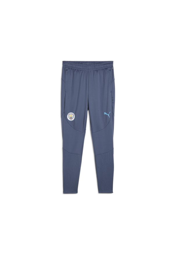 Puma - Męskie spodnie treningowe Manchester City PUMA Inky Blue Magic. Kolor: niebieski. Sport: piłka nożna