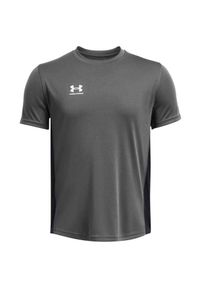 Koszulka piłkarska dziecięca Under Armour Challenger Train. Kolor: szary. Sport: piłka nożna #1