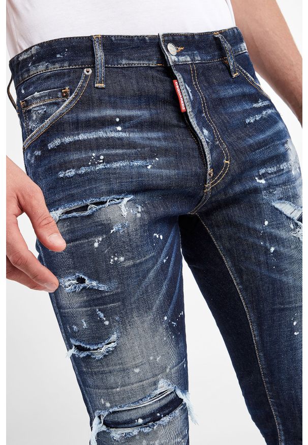 Jeansy męskie Cool Guy Jean DSQUARED2. Wzór: nadruk