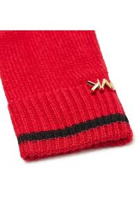 Michael Kors Zestaw czapka, szalik i rękawiczki 29539495 Czerwony. Kolor: czerwony. Materiał: materiał, akryl #7