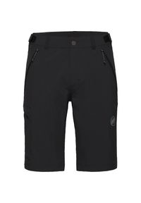 Spodenki turystyczne męskie Mammut Runbold IV Shorts. Kolor: czarny. Sport: turystyka piesza
