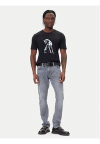 Hugo - HUGO T-Shirt Didug 50548557 Czarny Regular Fit. Kolor: czarny. Materiał: bawełna #4