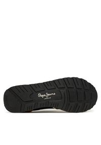 Pepe Jeans Sneakersy Brit Prints M PMS400002 Brązowy. Kolor: brązowy. Materiał: materiał #5