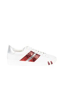 Bally Sneakersy "Wiolina" | 6231702 | Wiolina | Kobieta | Biały. Kolor: biały. Materiał: materiał, skóra. Wzór: nadruk, aplikacja #5