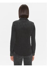 Liu Jo Koszula jeansowa UF3048 D4051 Czarny Regular Fit. Kolor: czarny. Materiał: bawełna #4
