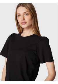 Moss Copenhagen T-Shirt Krysta 17033 Czarny Regular Fit. Kolor: czarny. Materiał: bawełna #4