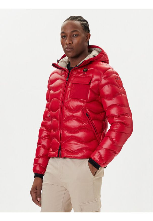 Blauer Kurtka przejściowa 25WBLUC02080 00598 Czerwony Regular Fit. Kolor: czerwony. Materiał: syntetyk