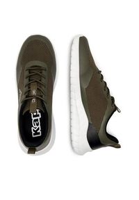 Kappa Sneakersy SS24-3C040 Khaki. Kolor: brązowy. Materiał: materiał, mesh #4