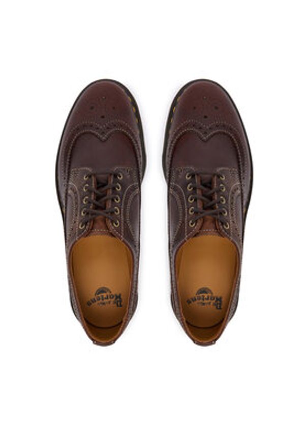 Dr. Martens Półbuty 3989 YS DM40553201 Brązowy. Kolor: brązowy. Materiał: skóra