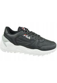 Buty do chodzenia damskie Fila Orbit CMR Jogger L Low. Kolor: czarny. Materiał: tkanina, materiał, skóra, syntetyk. Sport: turystyka piesza
