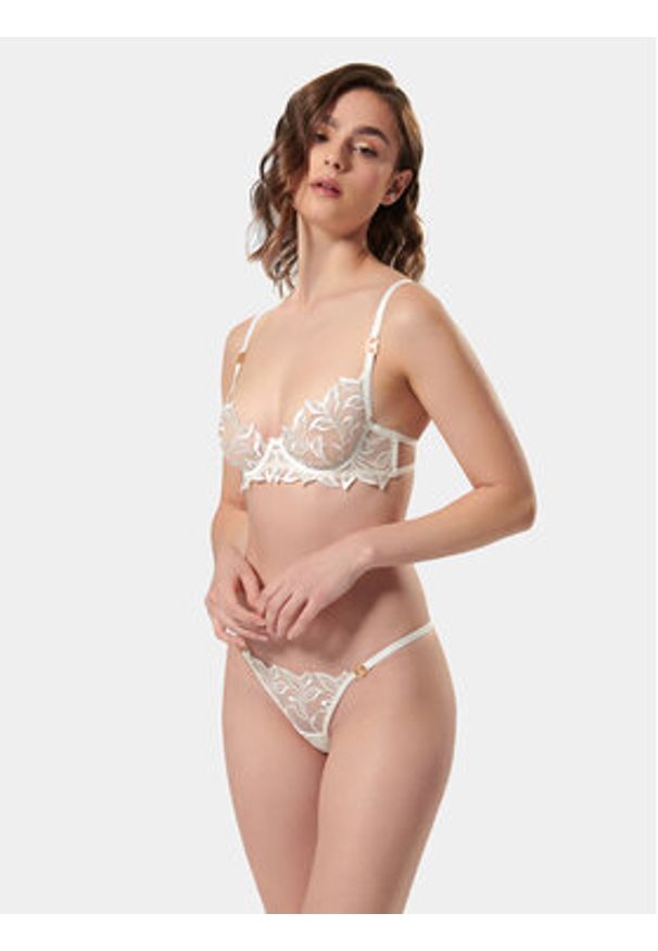 Bluebella Biustonosz z fiszbiną Isadora 41953 Biały. Kolor: biały. Materiał: syntetyk
