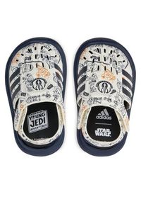 Adidas - adidas Sandały Disney Water Sandals Kids IF0931 Biały. Kolor: biały. Wzór: motyw z bajki #4